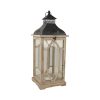 Dřevěná lucerna D3141/ Střední - 62 cm