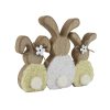 Velikonoční dekorace zajíčci D7663 - 18x2x14,5