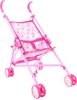 Kočárek golfky pro panenku miminko růžové golfové hole