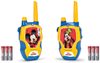 DICKIE Vysílačky dětské Walkie Talkie 2,4GHz Mickey Mouse set 2ks na baterie