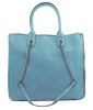 JGL Světle modrá velká dámská kabelka do ruky i přes rameno