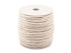 Oděvní šňůra / bavlněná příze / knot Ø3 mm splétaná návin 100 m