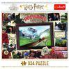 Puzzle Harry Potter Bradavický expres 934 dílků 68x48cm v krabici 26x26x10cm