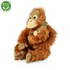 Plyšový orangutan s mládětem 25 cm
