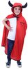 KARNEVAL Šaty Plášť Čertík Bertík (104-146cm) 3-10 let *KOSTÝM*