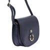 GREGORIO Kožená dámská crossbody kabelka tmavě modrá