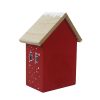 Dekorace domeček D7447-08 - 10 × 6 × 13.5 cm