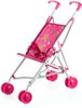 Kočárek golfové hole pro panenku miminko růžové golfky s kvítky