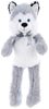 PLYŠ Pes Husky 55cm s mašlí *PLYŠOVÉ HRAČKY*