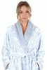Flora ledově modrá - Dámský Župan s Límcem 25 56 5253