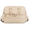 Peterson béžová elegantní dámská taška na notebook a dokumenty