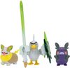 Pokémon Battle figurka set 3ks na kartě různé druhy plast