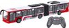 RC kloubový autobus MHD (USB, světlo, baterie; 2 barvy)