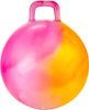 Míč dětský gymnastický skákací 45cm nafukovací hopsadlo s úchytem 4 barvy