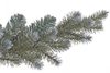 Umělá Girlanda jehličí 275 cm - zelenošedá