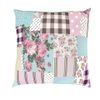 Povlak na polštář krep PATCHWORK růžový