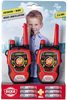 DICKIE Vysílačky dětské Walkie Talkie 2,4GHz 16cm set 2ks na baterie