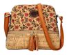Crossbody dámská kabelka v korkovém designu T8297 typ 11