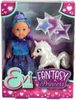 Panenka Evička fantasy zimní princezna set s jednorožcem