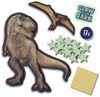 SES CREATIVE Explore Dinosauři s hvězdami nástěnná dekorace ve tmě svítící