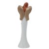 Dekorace anděl s kytkou X8173/4 - 7x5x25cm