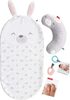 Fisher-Price masážní dečka Baby Bunny s kousátkem