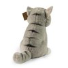 Plyšová kočka šedá sedící 23 cm ECO-FRIENDLY SOFT