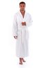 Bavlněný dámský župan s límcem Athena, bílý 21 16 0100