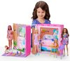 Barbie herní set domek s příslušenstvím + panenka (Mattel)