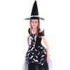 Dětský kostým netopýrka čarodějnice/Halloween (M) EKO