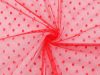 Tyl jemně pružný s puntíky