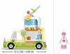 SLUBAN Girls Dream Mobilní smoothie stánek 174 dílků + 1 figurka STAVEBNICE