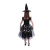 Dětský kostým netopýrka čarodějnice/Halloween (M) EKO