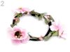 Čelenka do vlasů s květy