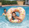 INTEX Kruh nafukovací donut srdce 104cm plavací kolo do vody 56253