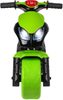 Závodní odrážedlo motorka zeleno-černé (baterie, světlo, zvuk)