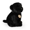 Plyšový černý panter sedící 23 cm