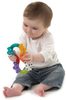 PLAYGRO Baby kousátko žížala 15cm pro miminko plast