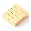 Kvádrový magnet pozlacený KV-04-03-1.3-Z 10 kusů