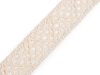 Krajka / vsadka paličkovaná šíře 35 mm METRÁŽ