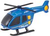 Teamsterz helikoptéra modrá na baterie vrtulník Policie plast Světlo Zvuk