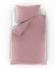 Mušelínové povlečení 140x200, 70x90cm růžové