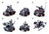 SLUBAN Space War Vozidlo s vodními děly 93 dílků + 1 figurka 6v1 STAVEBNICE