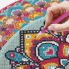 GRAFIX Malování pomocí kamínků mozaika Mandala Diamond Painting 2 druhy