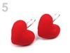 Náušnice ve tvaru Srdce - Romantický Šperk