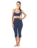Dámské Capri s vysokým pasem sportovní bezešvé