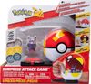 ORBICO Hra Surprise Attack herní set Pokémon + Pokeball s doplňky 3 druhy