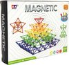 Magnetická stavebnice 250 dílků (plast/kov, v krabici)