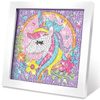 Kreativní set obraz s kamínky Jednorožec