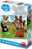 Puzzle Baby Krtek (Krteček) Narozeniny 24 dílků 66x47cm skládačka